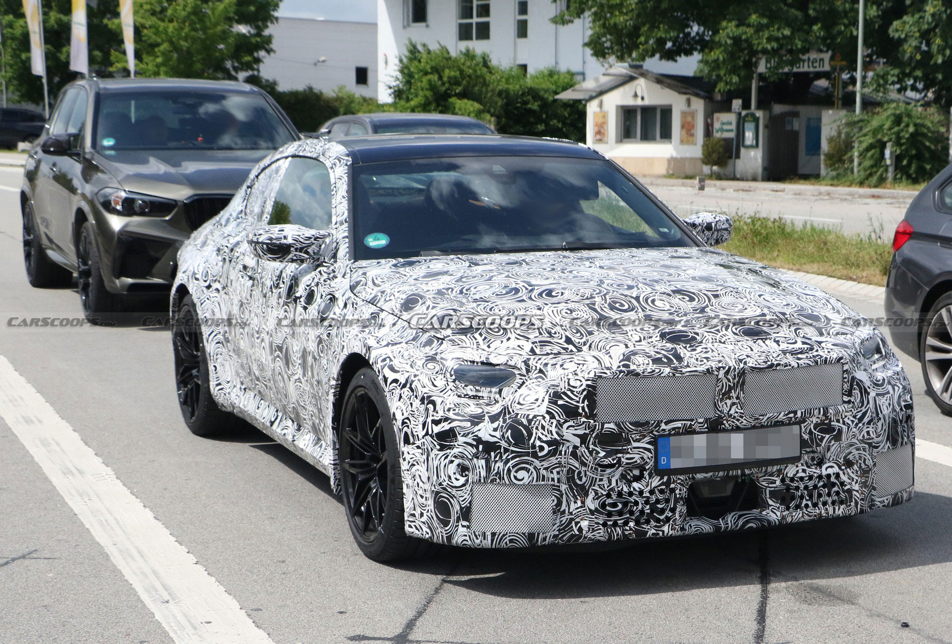 2023 BMW M2 Spied With An iX-Style Curved Display