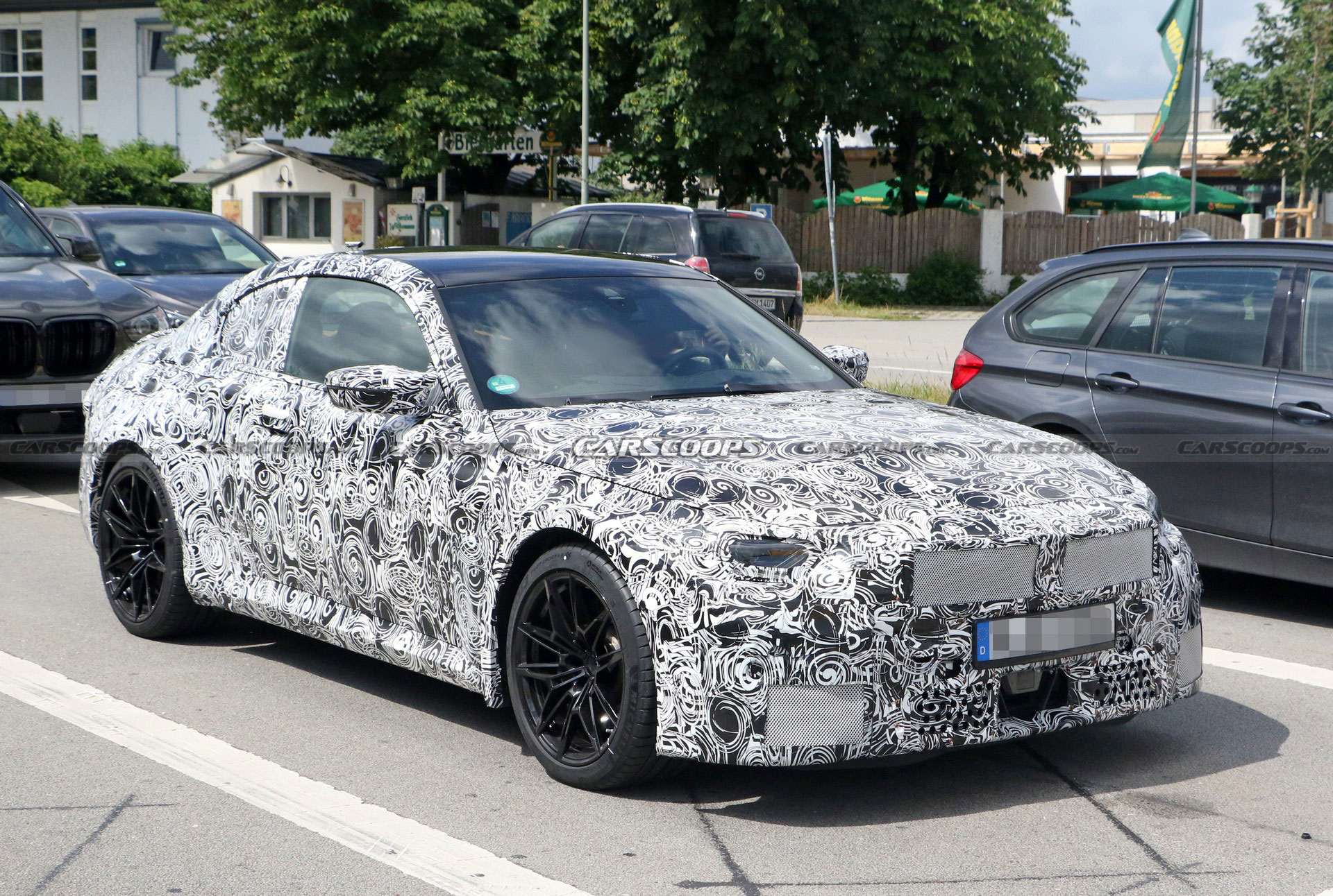 2023 BMW M2 Spied With An iX-Style Curved Display