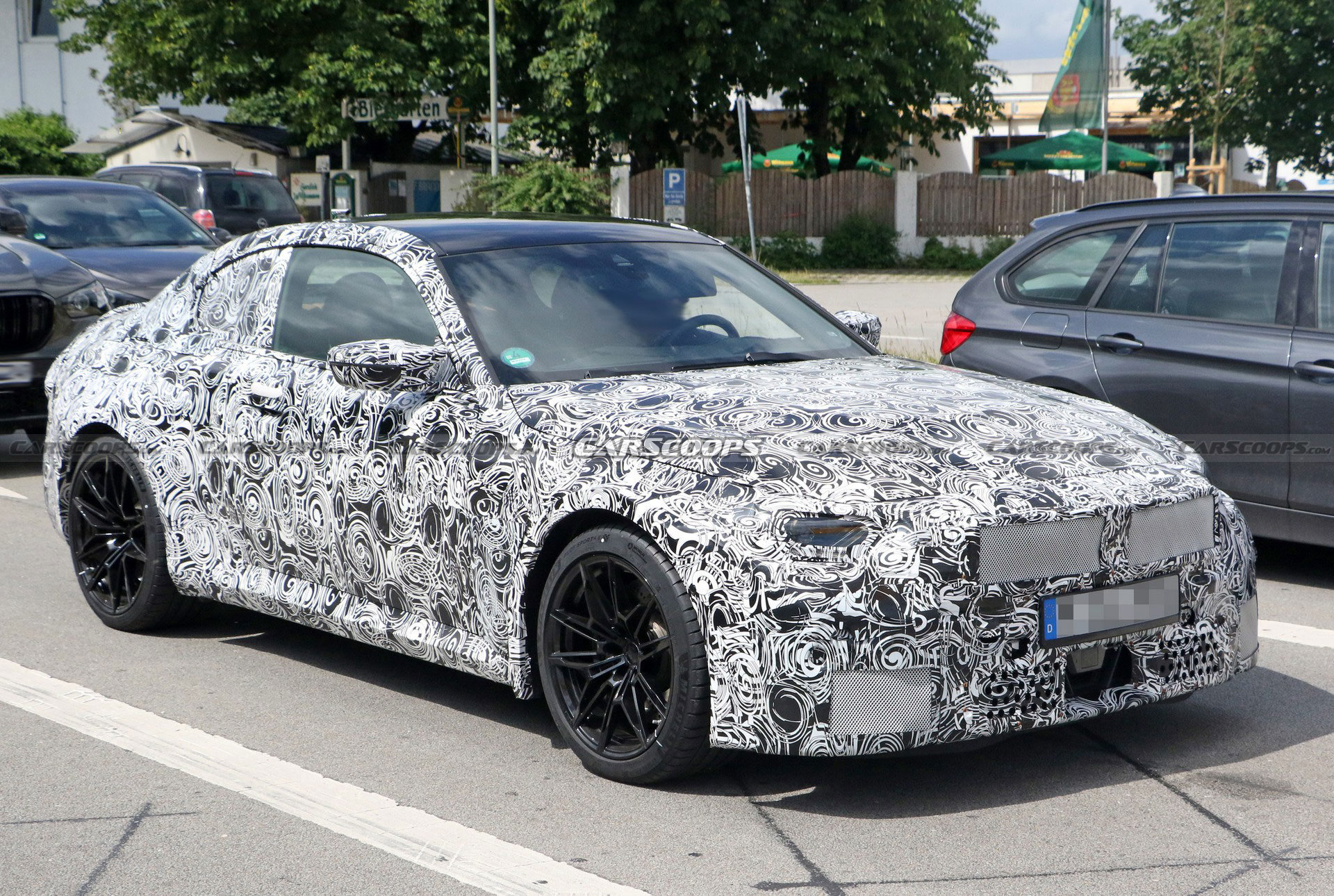 2023 BMW M2 Spied With An iX-Style Curved Display