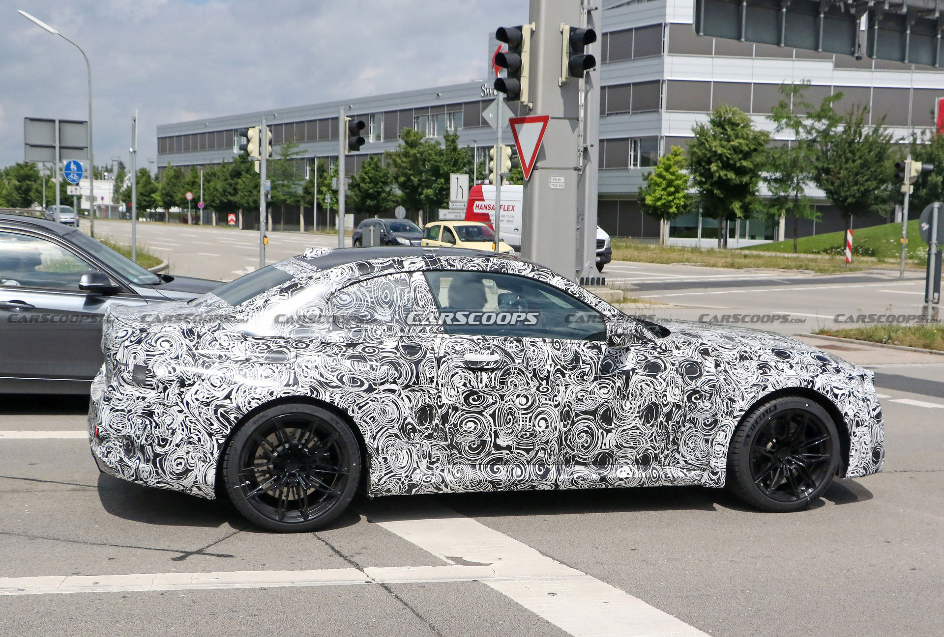 2023 BMW M2 Spied With An iX-Style Curved Display