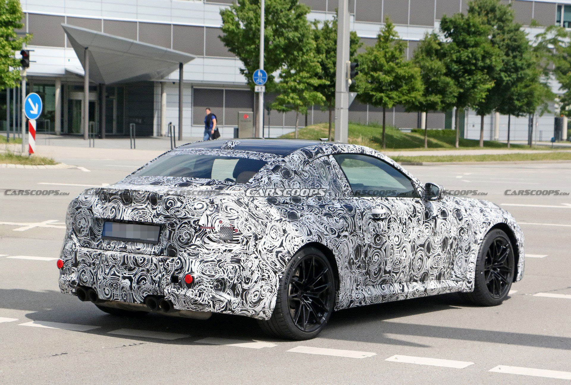 2023 BMW M2 Spied With An iX-Style Curved Display