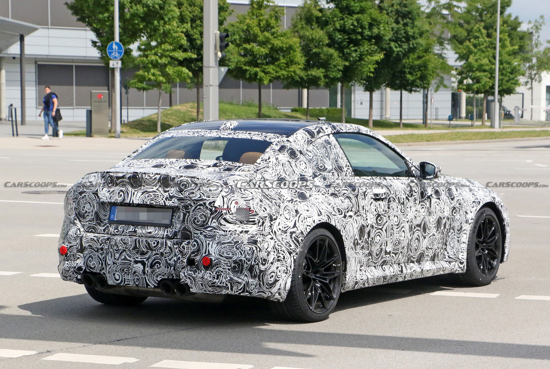 2023 BMW M2 Spied With An iX-Style Curved Display