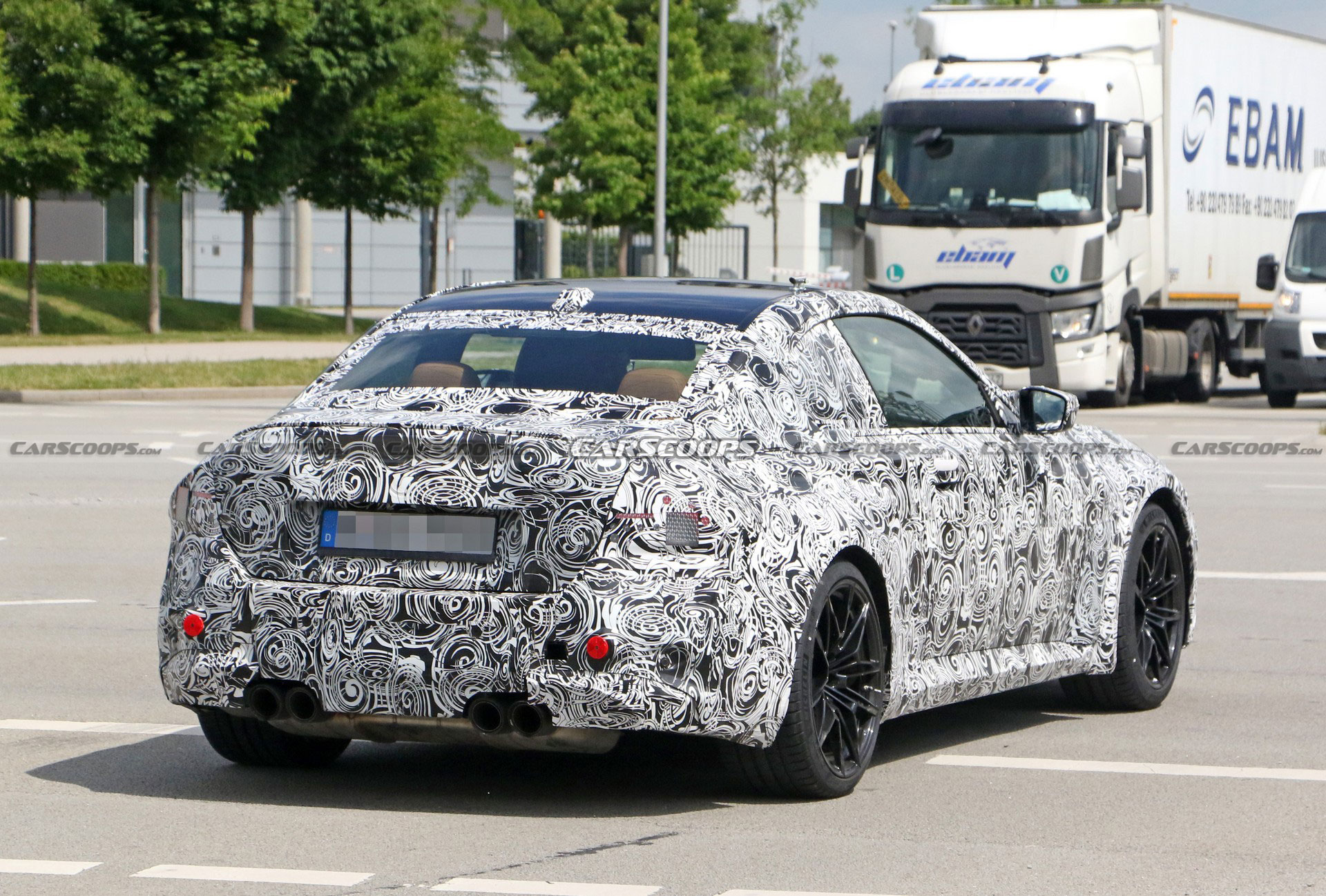2023 BMW M2 Spied With An iX-Style Curved Display