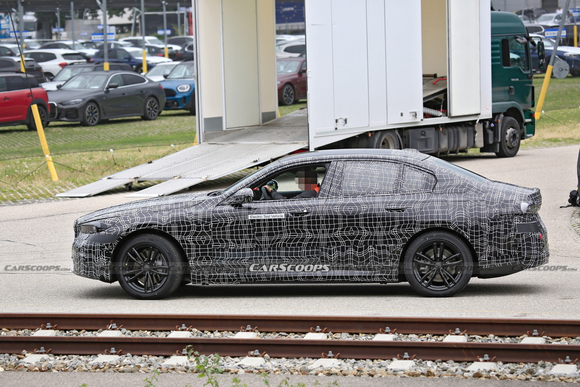 Electric BMW i5 Caught Again, Revealing More Of Its Design