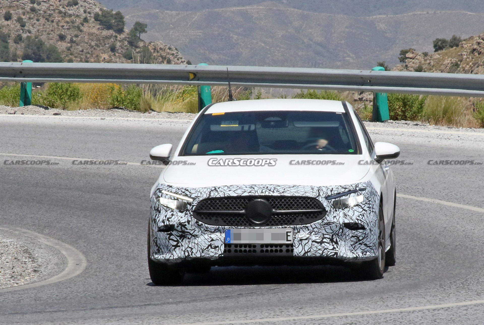 Facelifted Mercedes A-Class Spied Showing New Details
