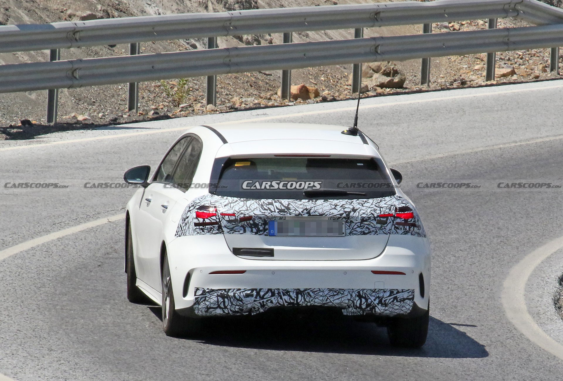 Facelifted Mercedes A-Class Spied Showing New Details