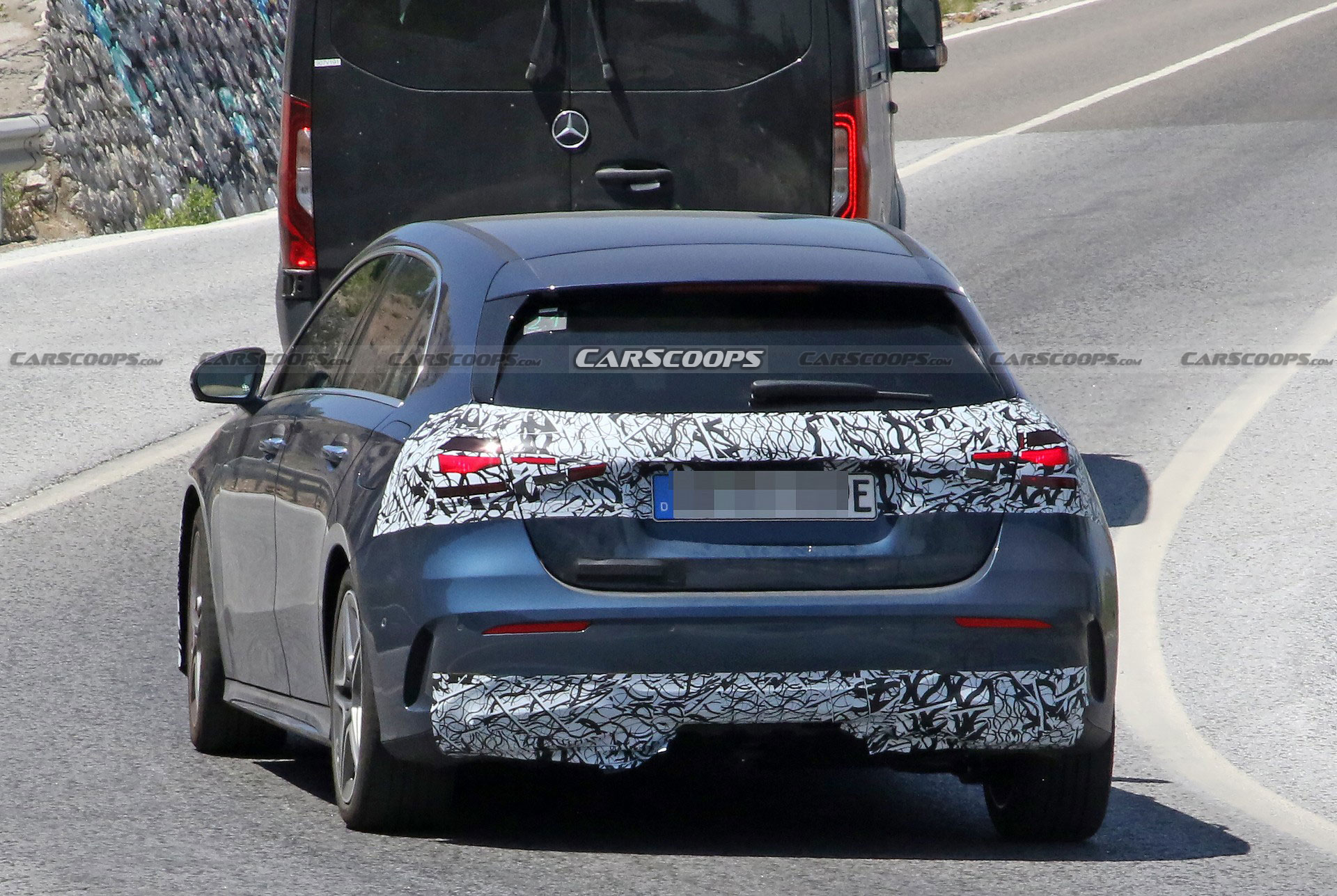 Facelifted Mercedes A-Class Spied Showing New Details