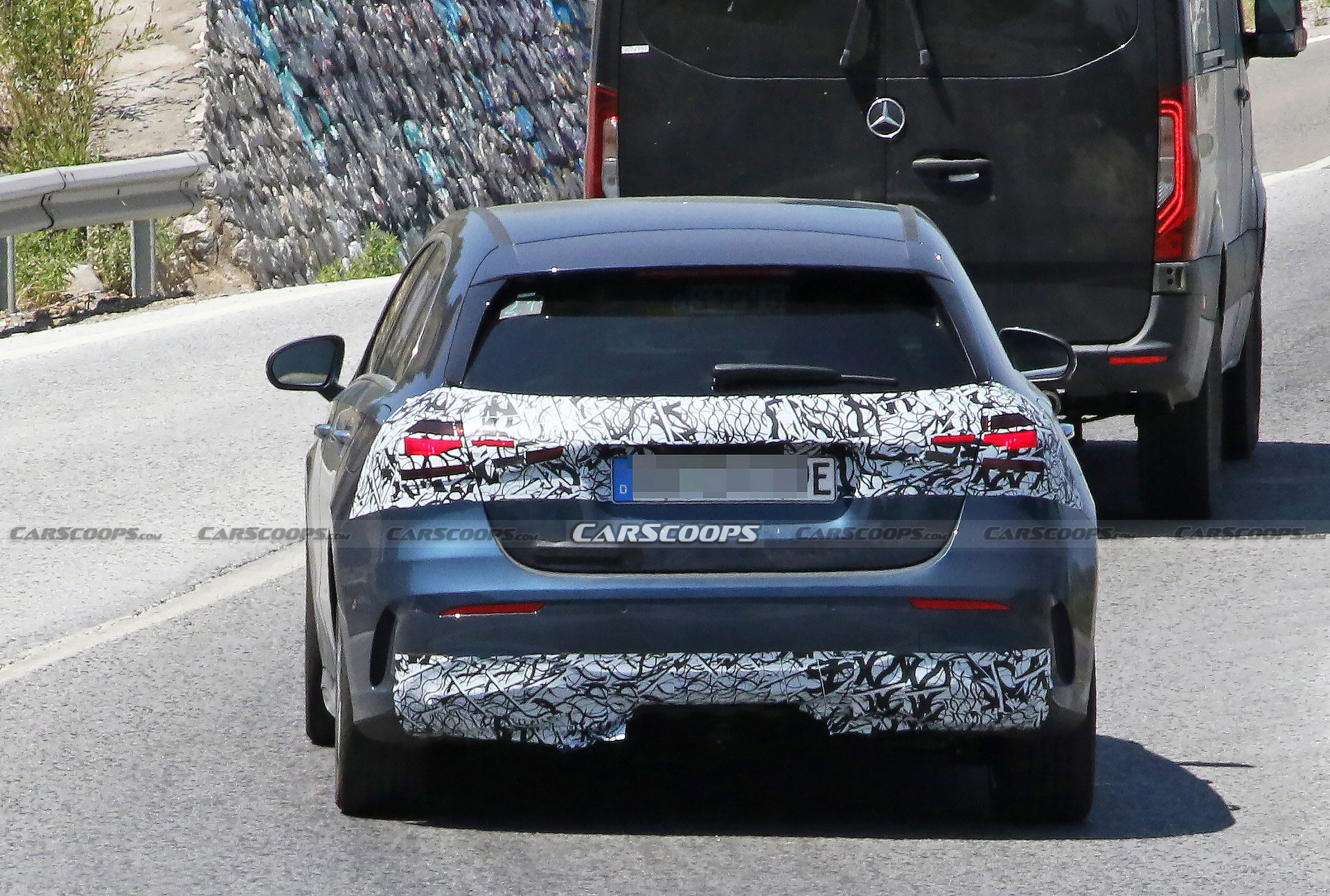 Facelifted Mercedes A-Class Spied Showing New Details