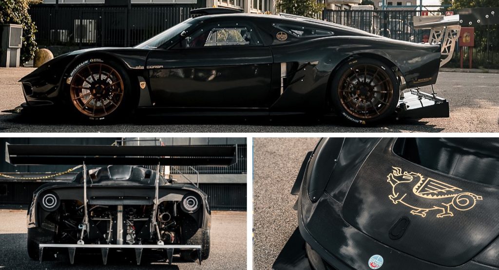 ATS Corsa RR Turbo Serie Carbonio Is An Italian Lightweight Racecar With Up To 592 HP