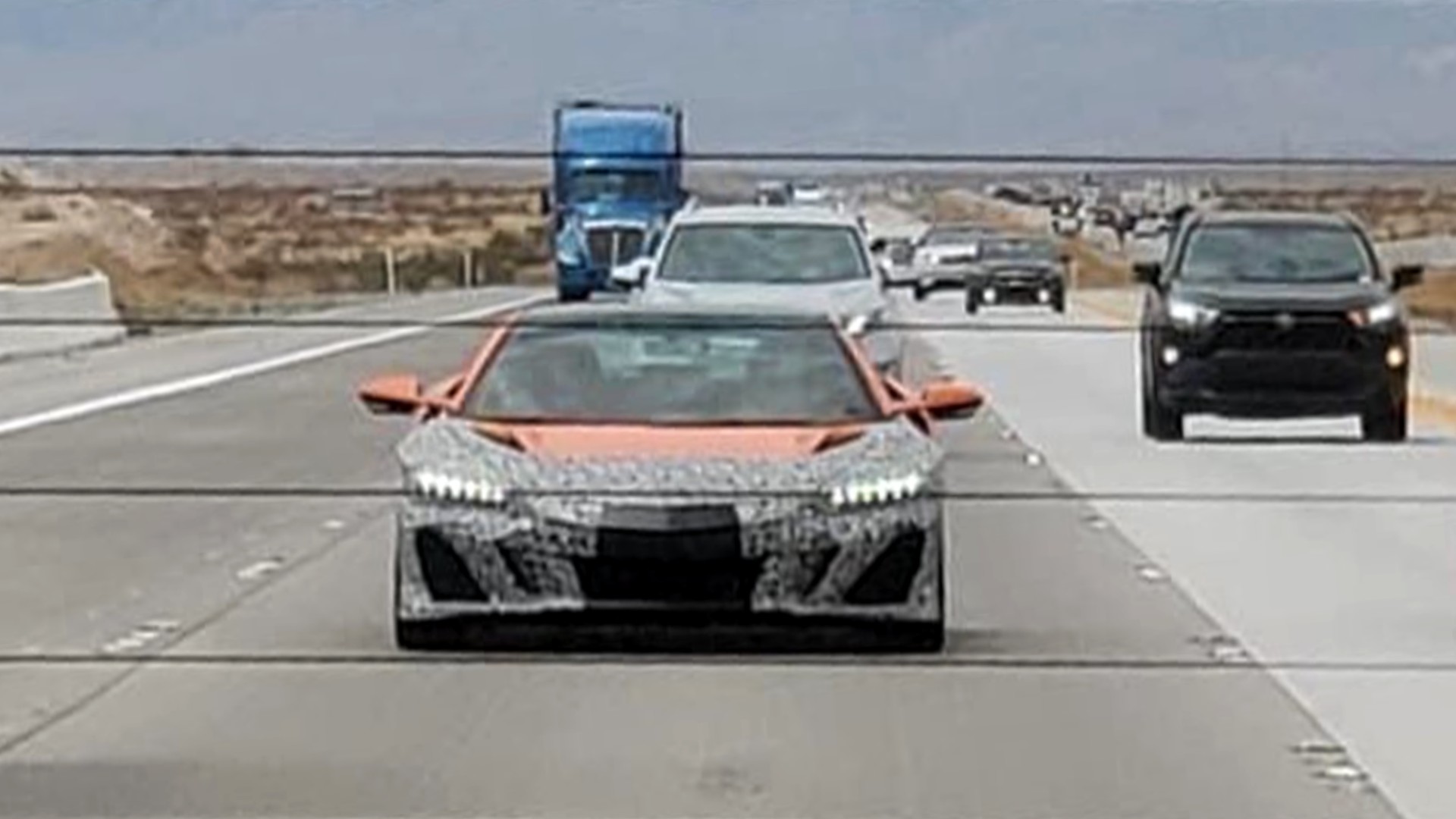 Camouflaged Acura NSX Test Car Begs The Question: Is It A Facelifted Model Or A New Performance Variant?