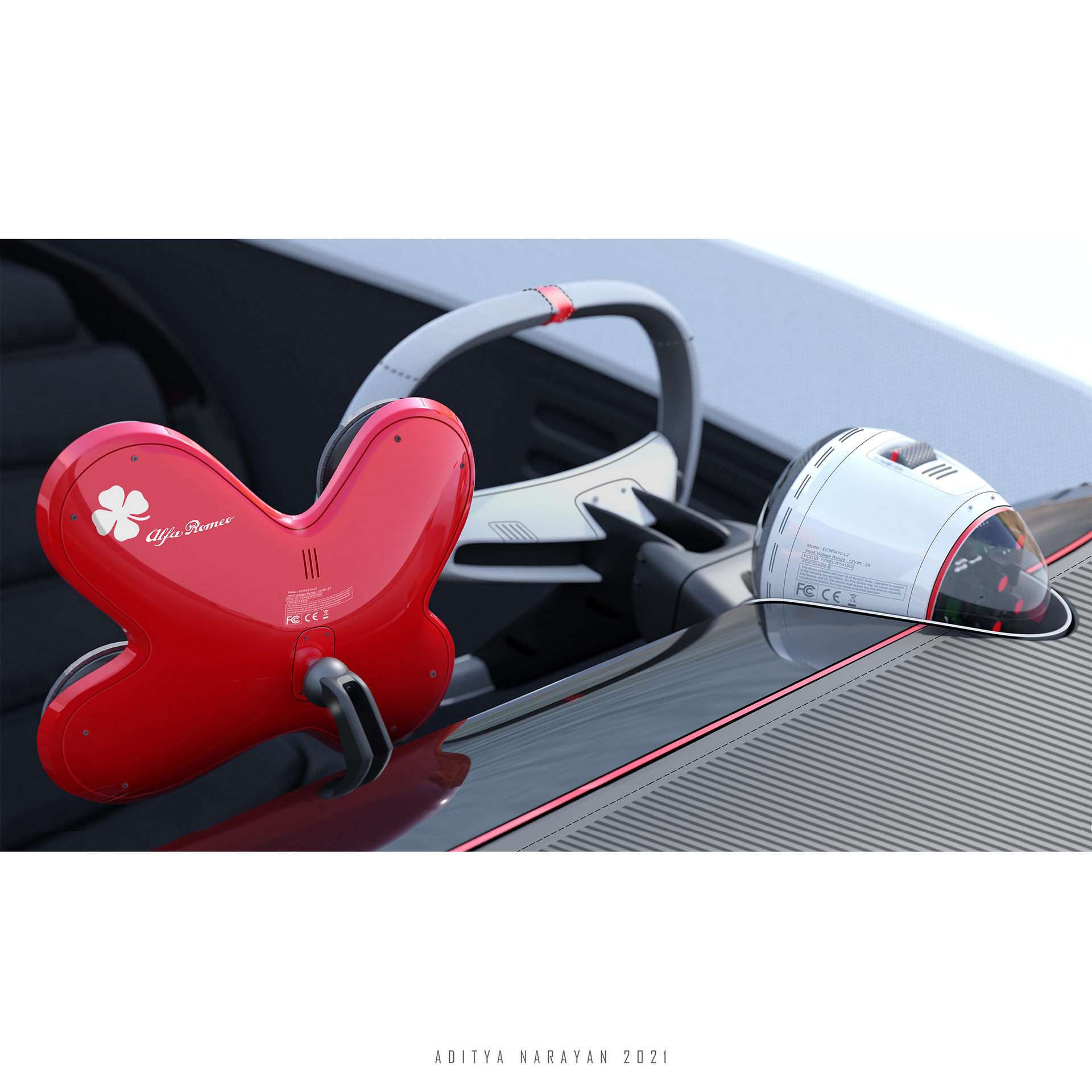 Modern-Day Alfa Romeo Periscopica Digital Study Remembers One Of The Greats