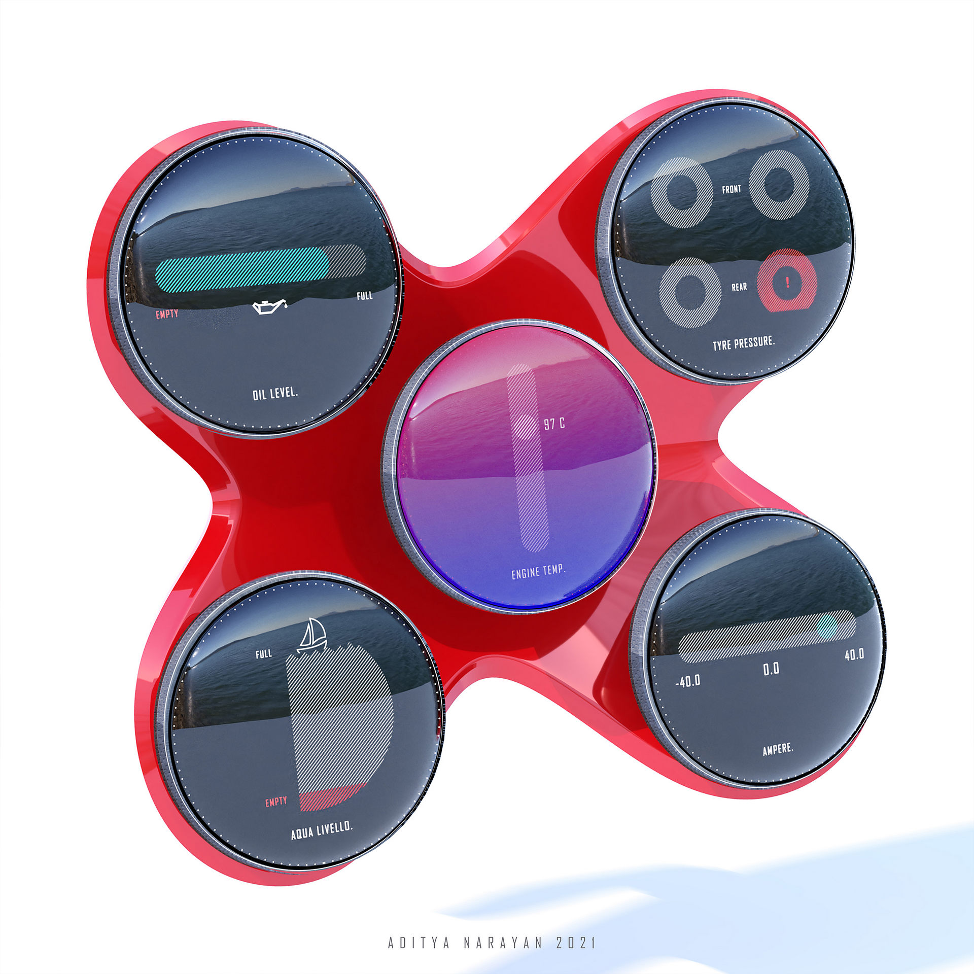 Modern-Day Alfa Romeo Periscopica Digital Study Remembers One Of The Greats