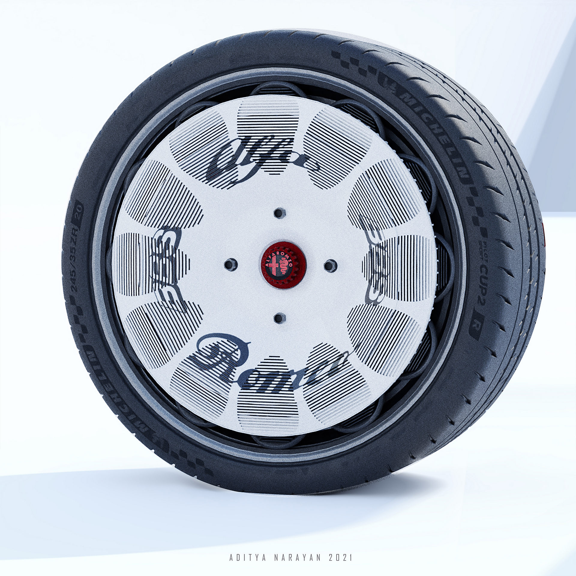 Modern-Day Alfa Romeo Periscopica Digital Study Remembers One Of The Greats