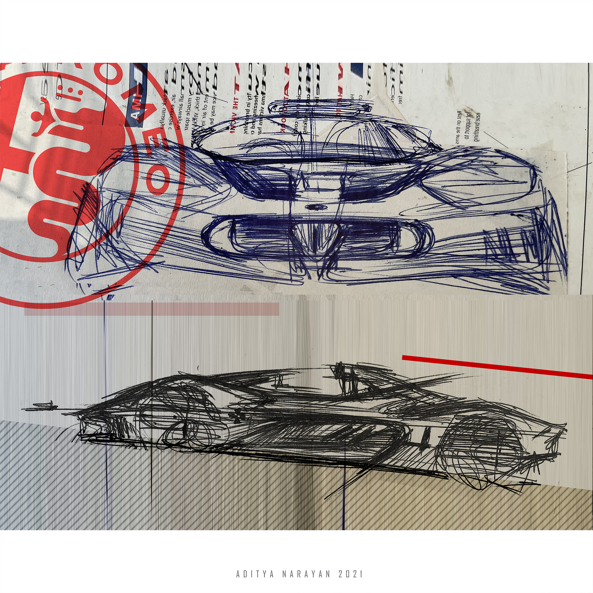 Modern-Day Alfa Romeo Periscopica Digital Study Remembers One Of The Greats