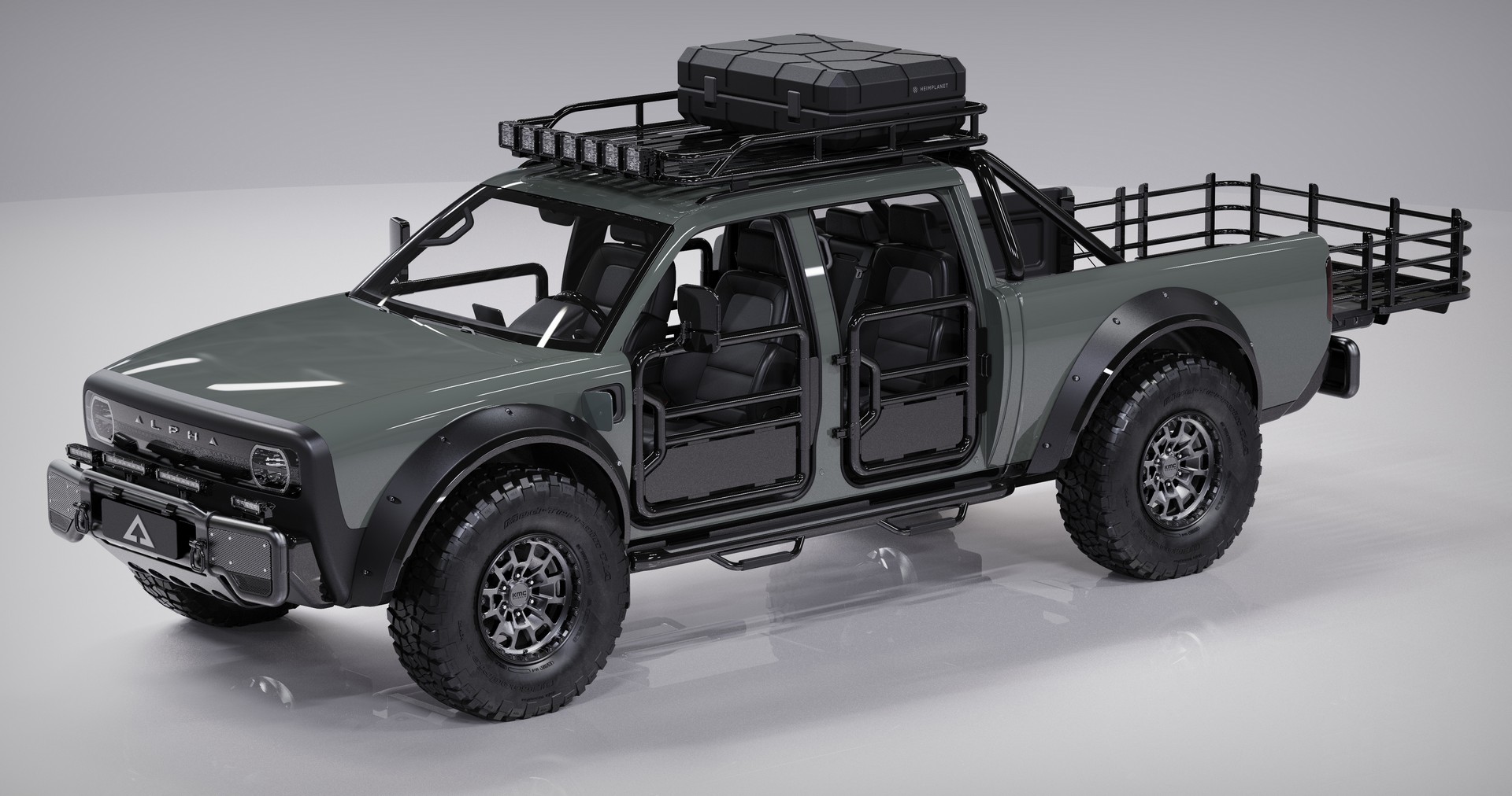 The Alpha SuperWolf Is America’s Latest Electric Crew Cab Pickup