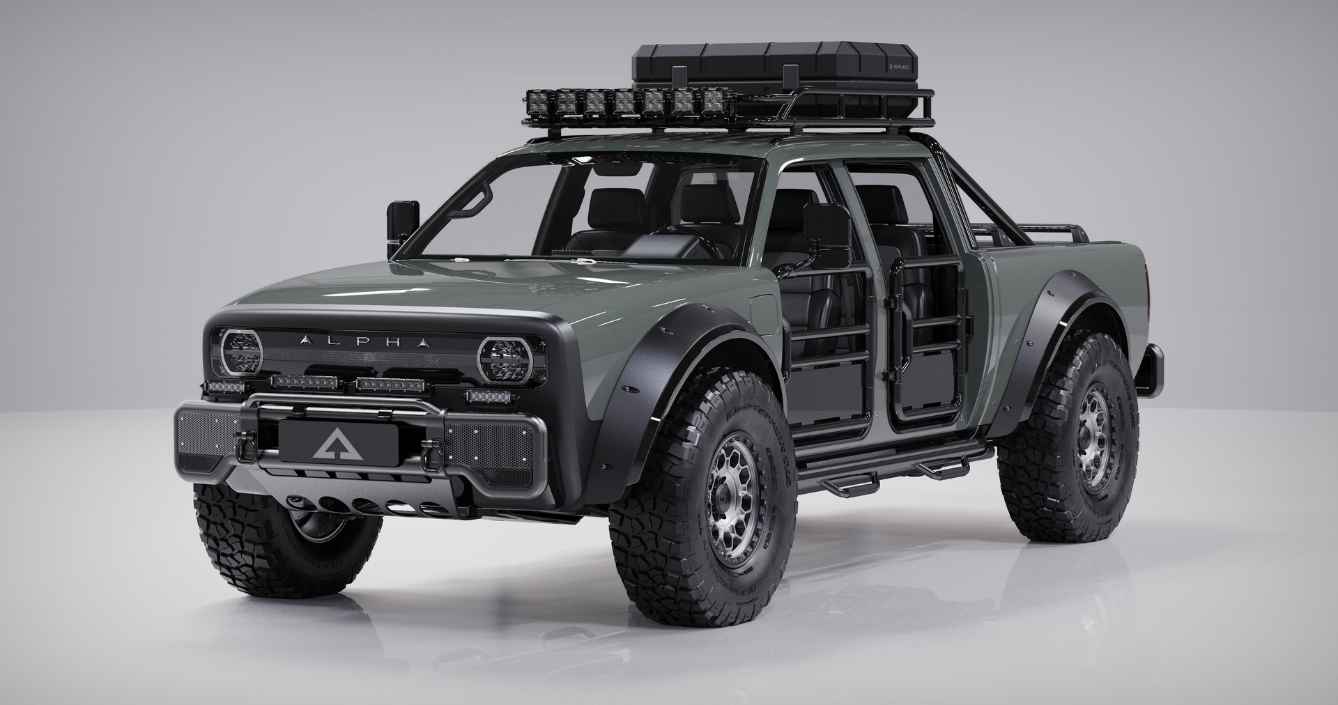 The Alpha SuperWolf Is America’s Latest Electric Crew Cab Pickup