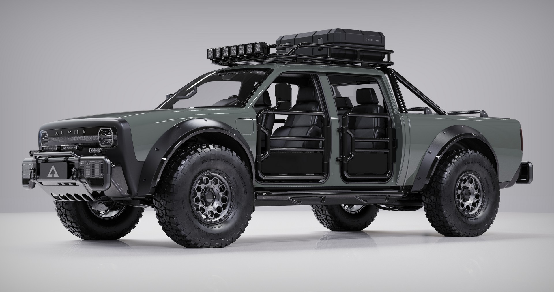The Alpha SuperWolf Is America’s Latest Electric Crew Cab Pickup
