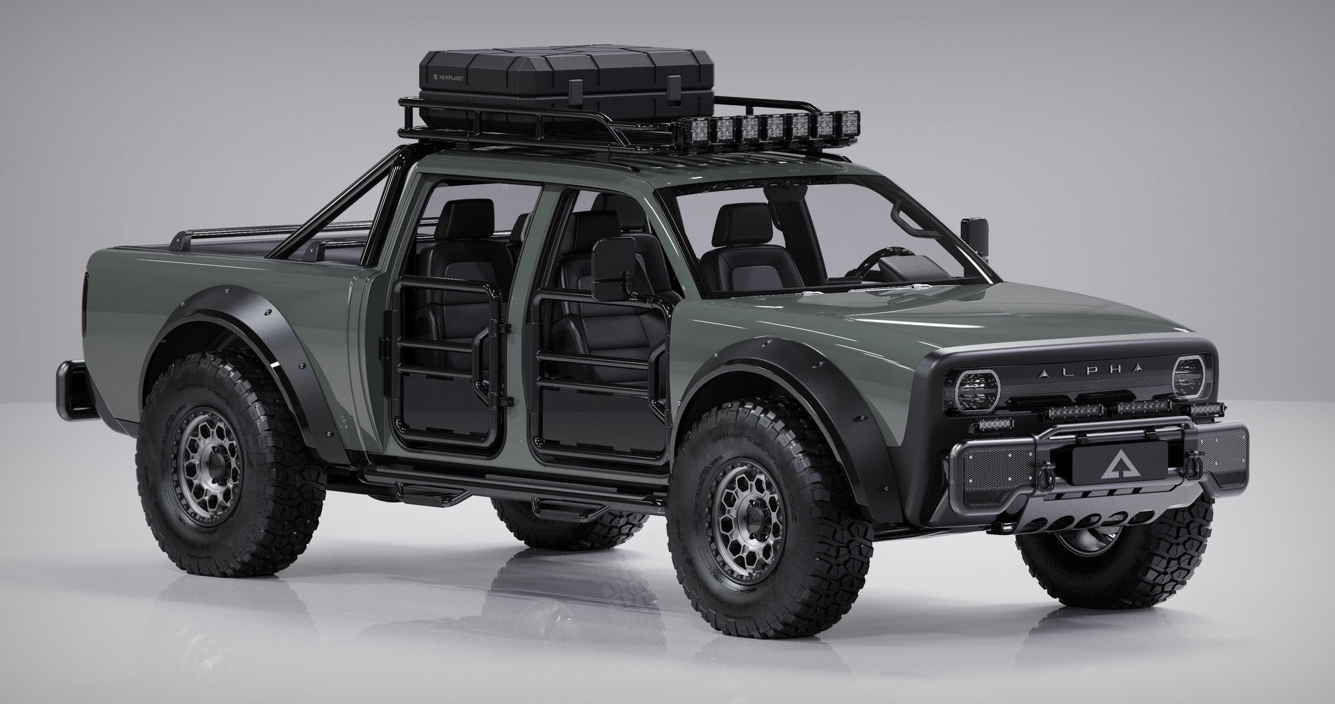 The Alpha SuperWolf Is America’s Latest Electric Crew Cab Pickup