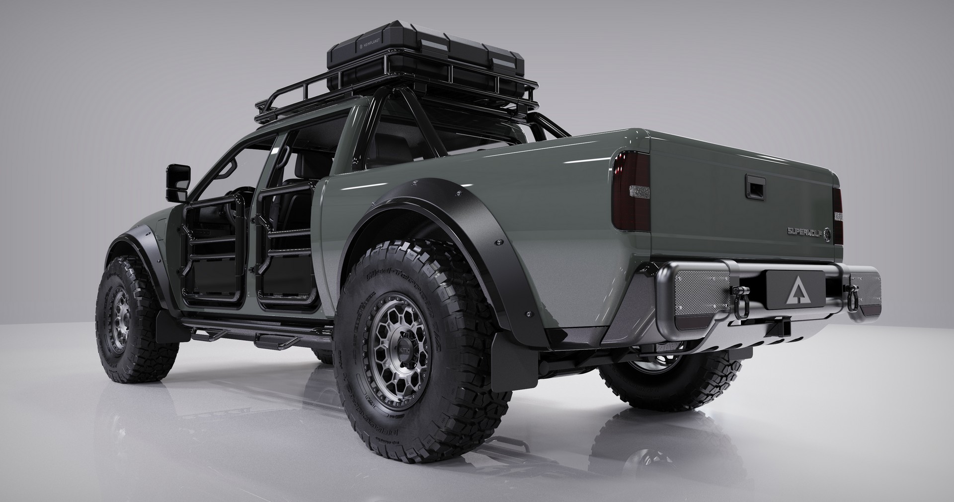 The Alpha SuperWolf Is America’s Latest Electric Crew Cab Pickup
