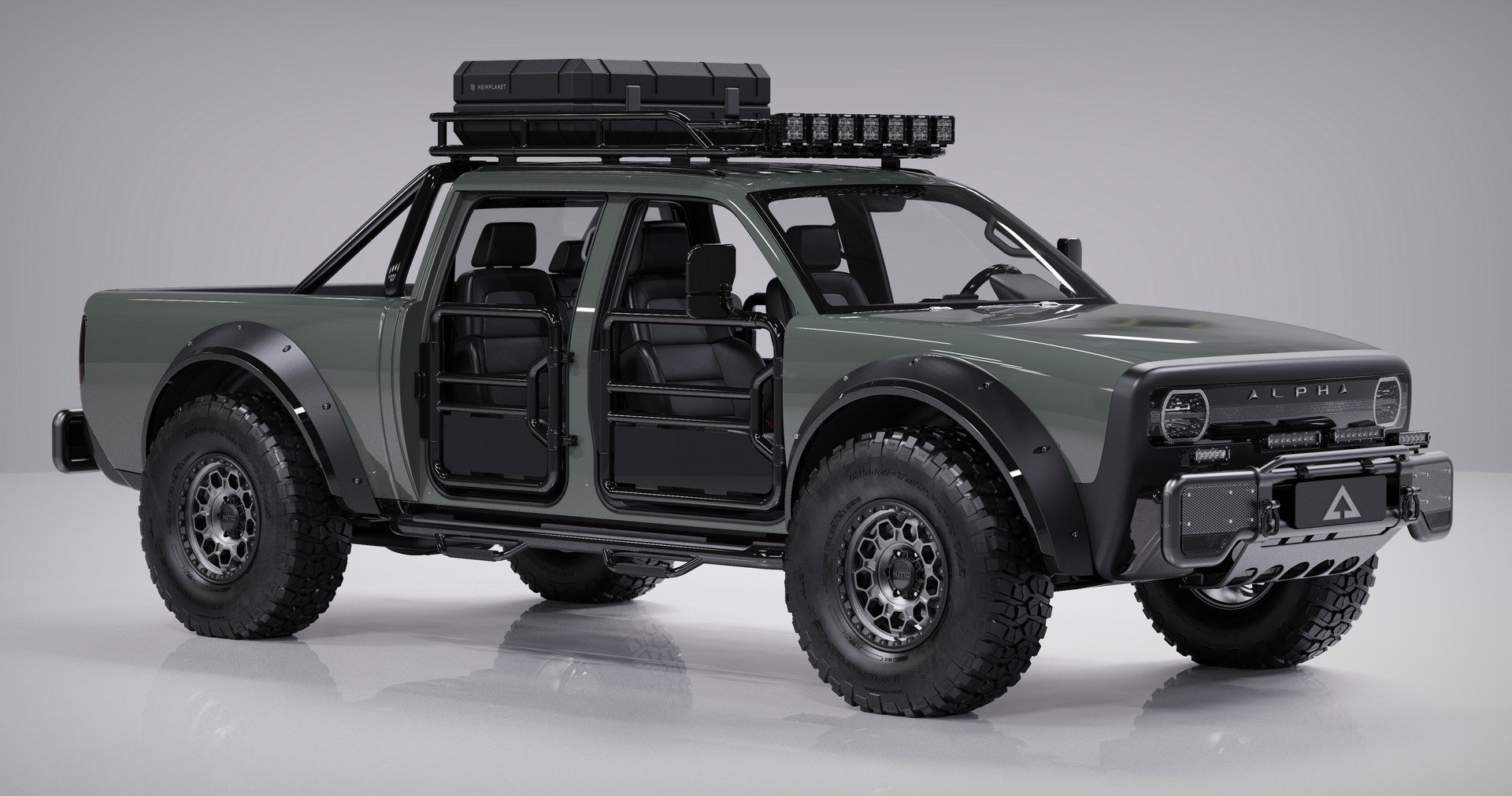 The Alpha SuperWolf Is America’s Latest Electric Crew Cab Pickup