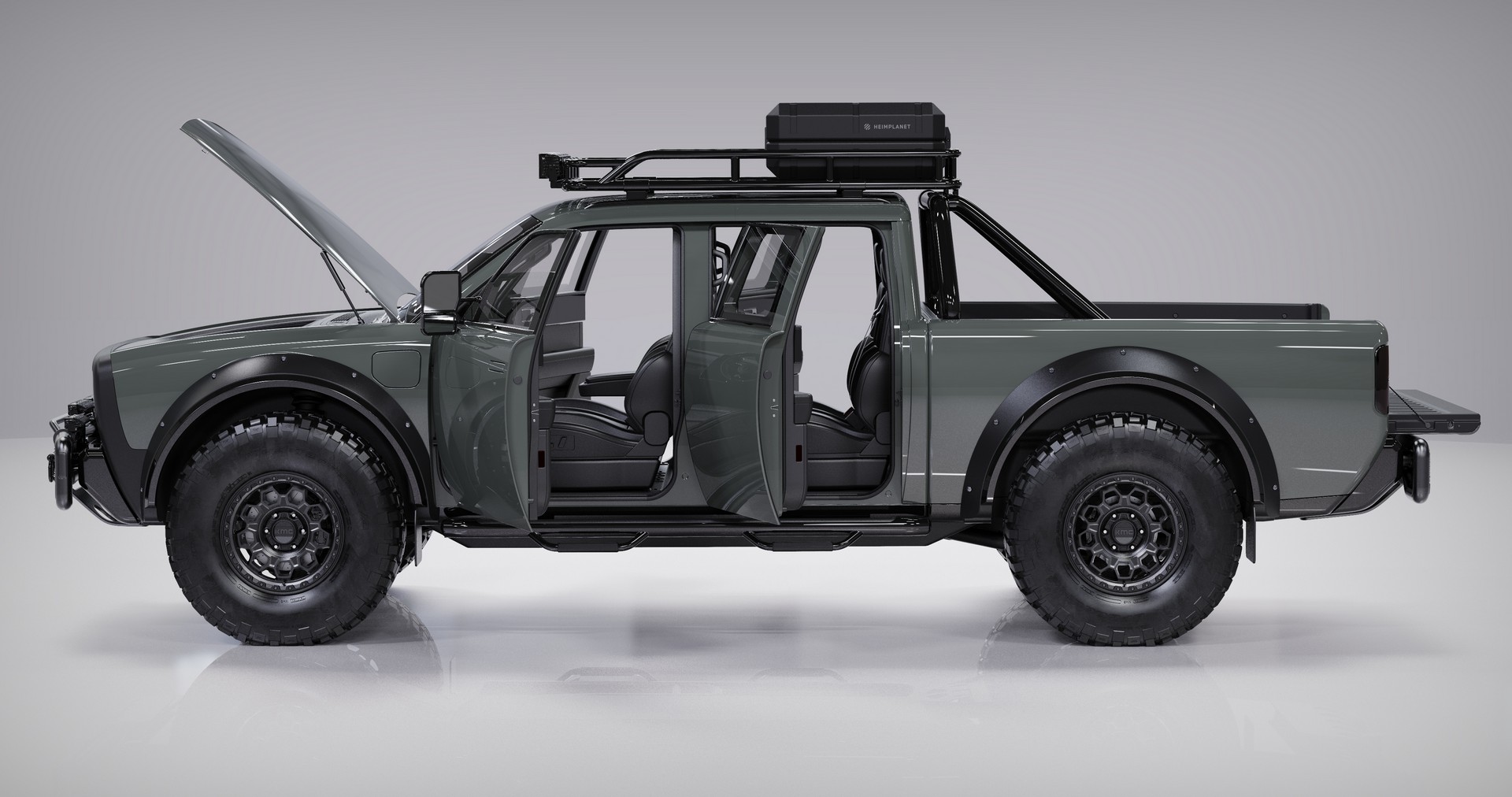 The Alpha SuperWolf Is America’s Latest Electric Crew Cab Pickup