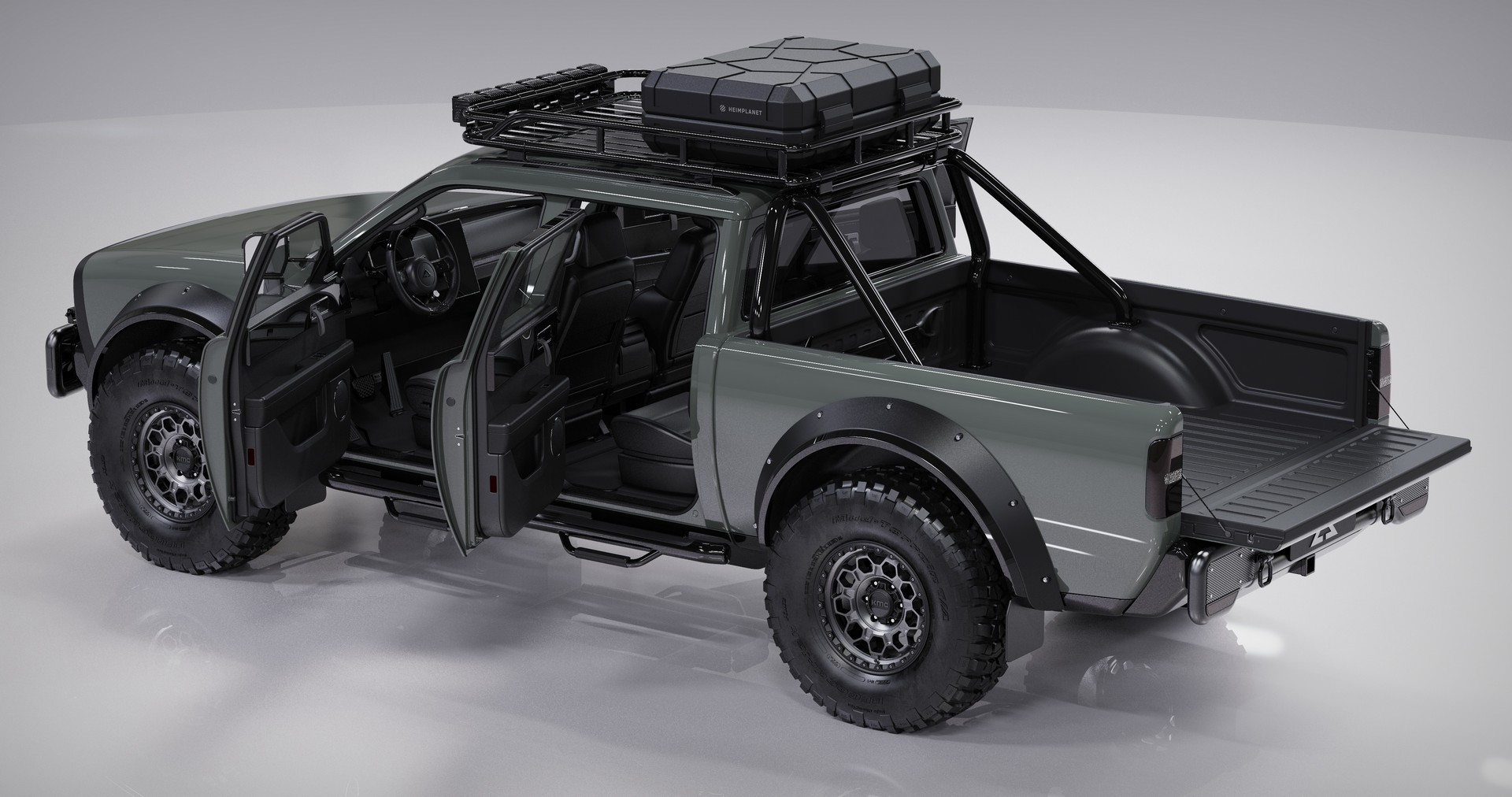 The Alpha SuperWolf Is America’s Latest Electric Crew Cab Pickup