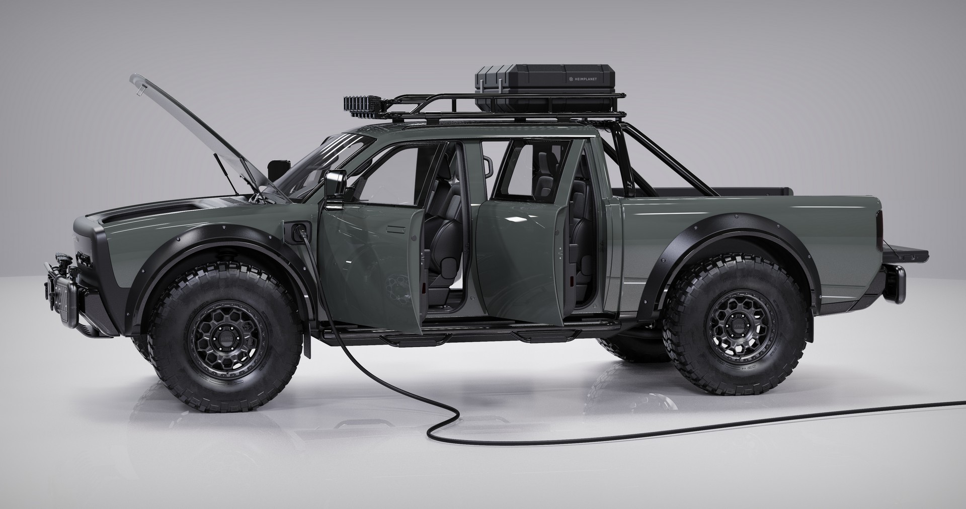 The Alpha SuperWolf Is America’s Latest Electric Crew Cab Pickup