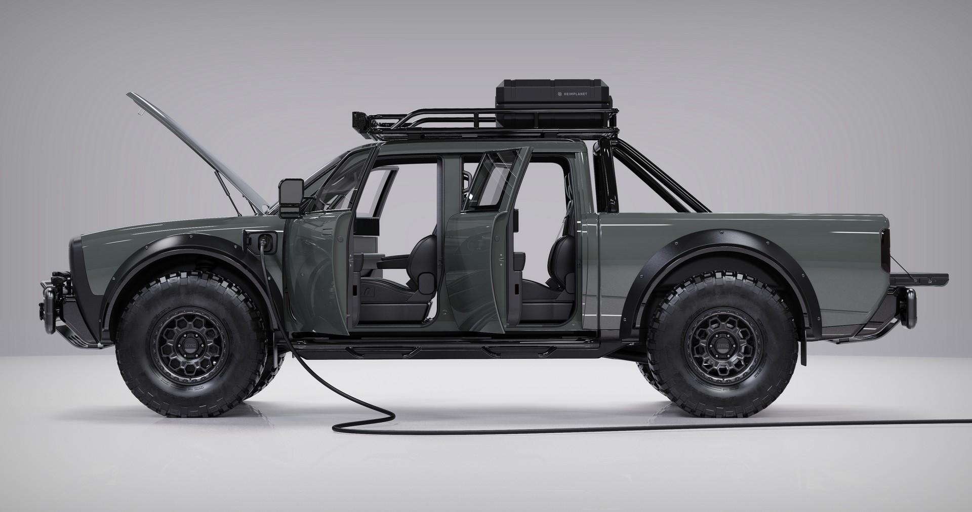 The Alpha SuperWolf Is America’s Latest Electric Crew Cab Pickup