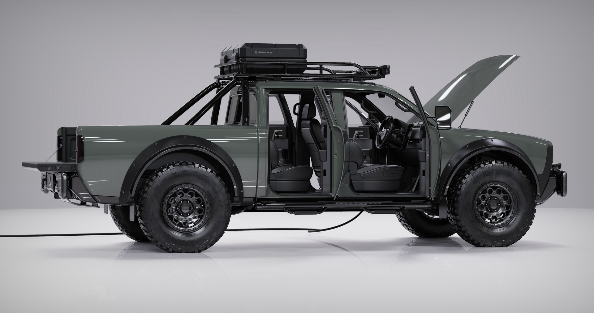 The Alpha SuperWolf Is America’s Latest Electric Crew Cab Pickup