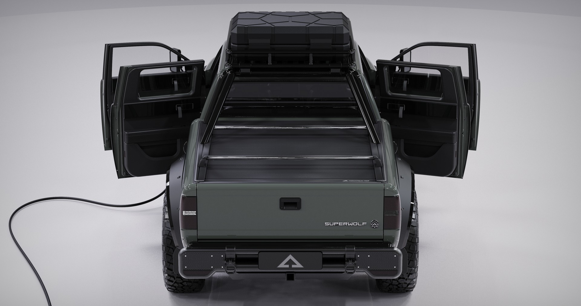 The Alpha SuperWolf Is America’s Latest Electric Crew Cab Pickup