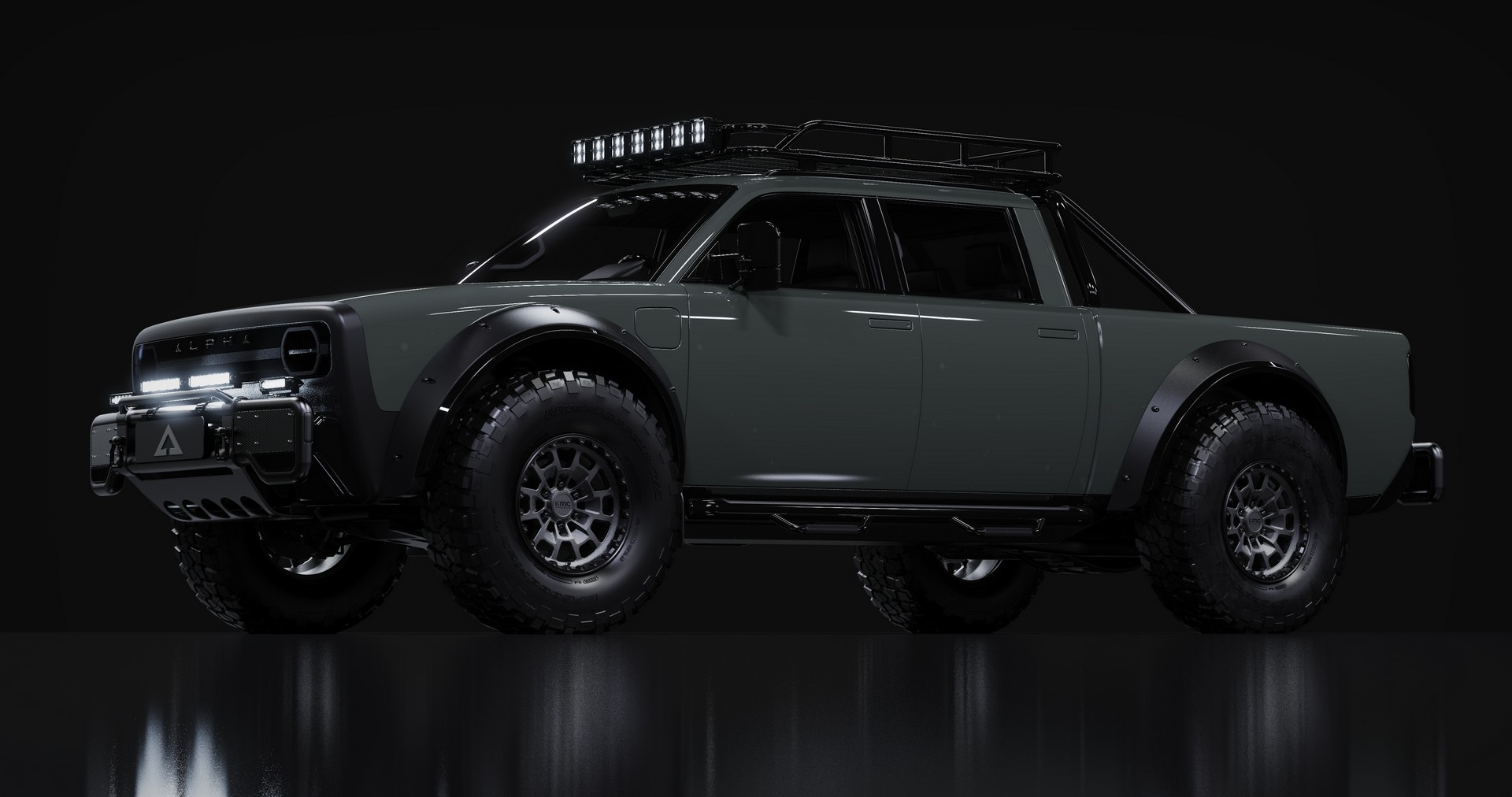 The Alpha SuperWolf Is America’s Latest Electric Crew Cab Pickup