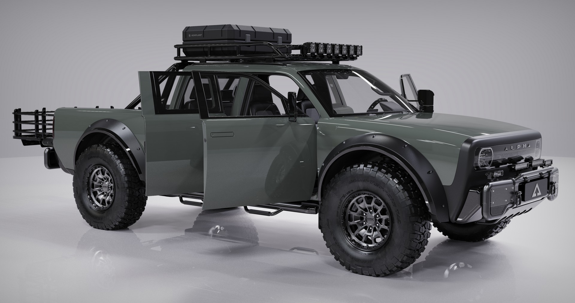 The Alpha SuperWolf Is America’s Latest Electric Crew Cab Pickup