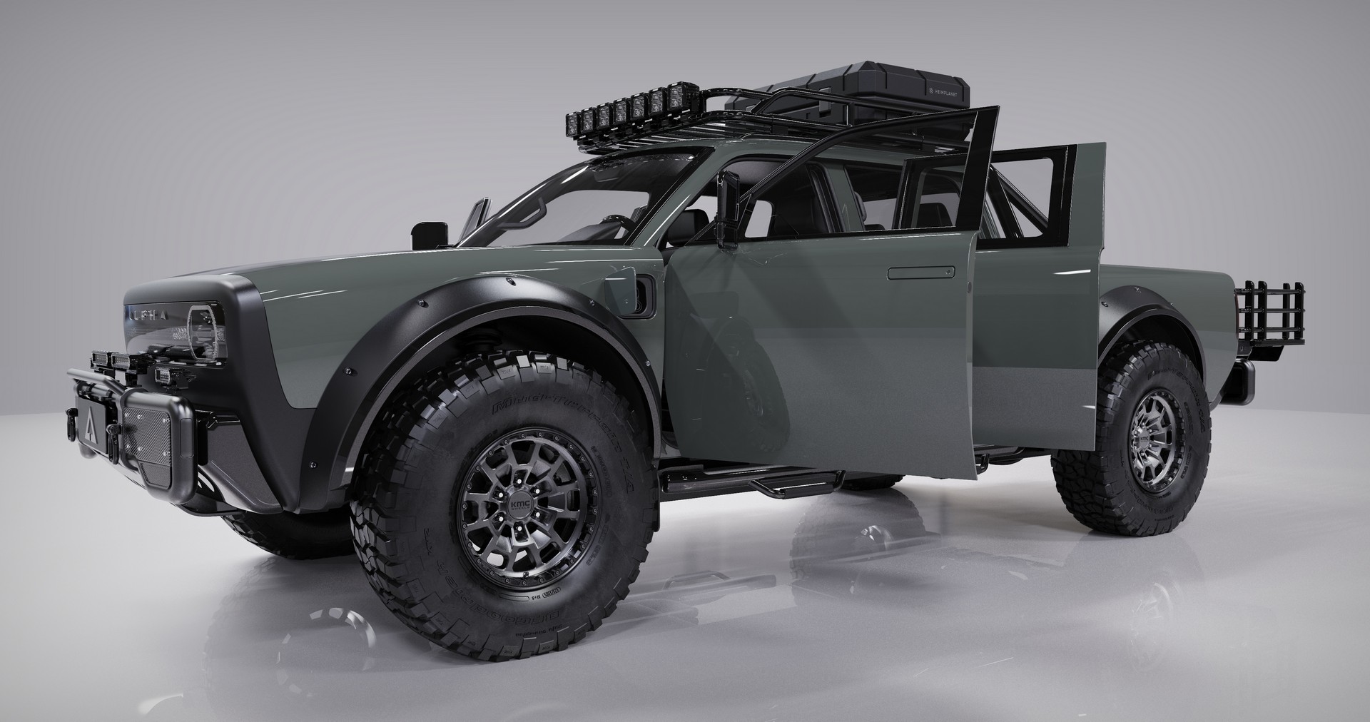 The Alpha SuperWolf Is America’s Latest Electric Crew Cab Pickup