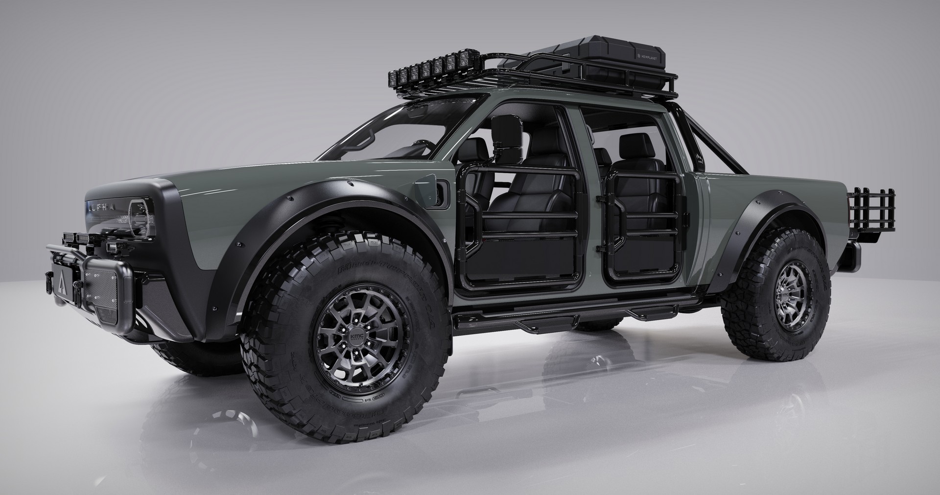 The Alpha SuperWolf Is America’s Latest Electric Crew Cab Pickup