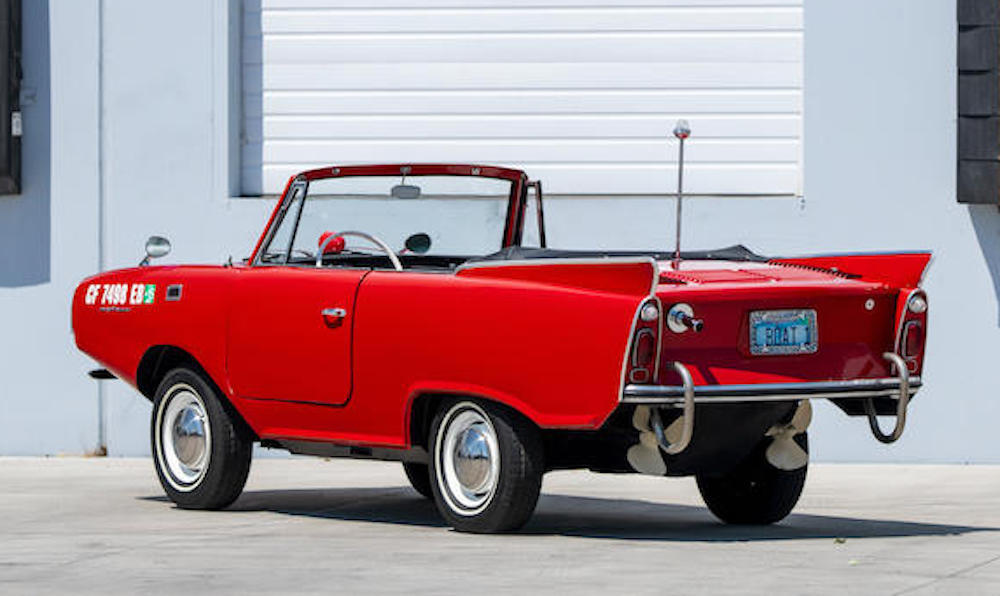 Flying Cars Are The Future, But How About A Swimming Car From The Past?