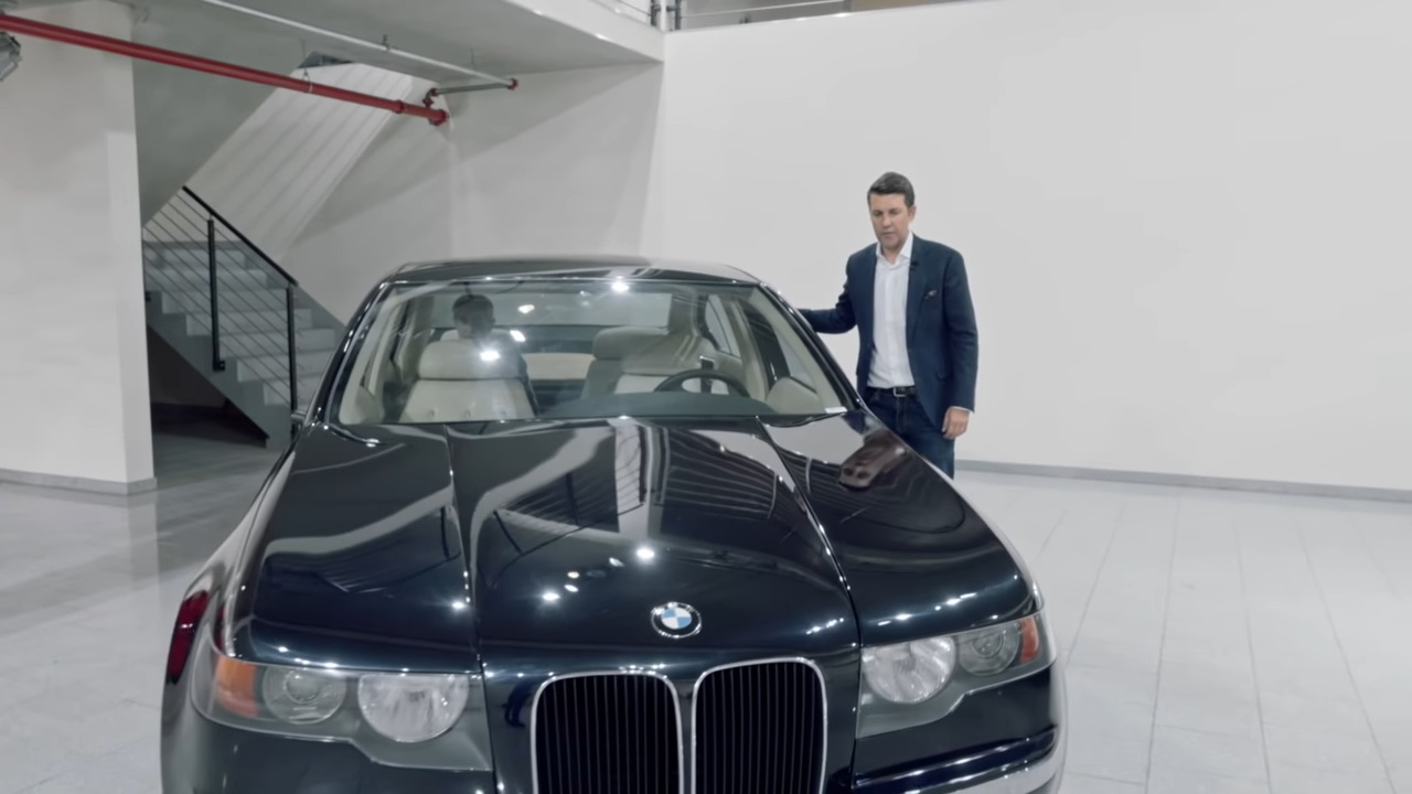 Secret BMW 7-Series Prototype From The ’90s Predicted The Tall Kidney Grille