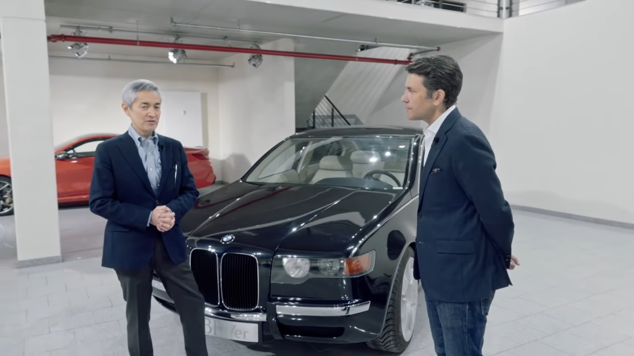 Secret BMW 7-Series Prototype From The ’90s Predicted The Tall Kidney Grille
