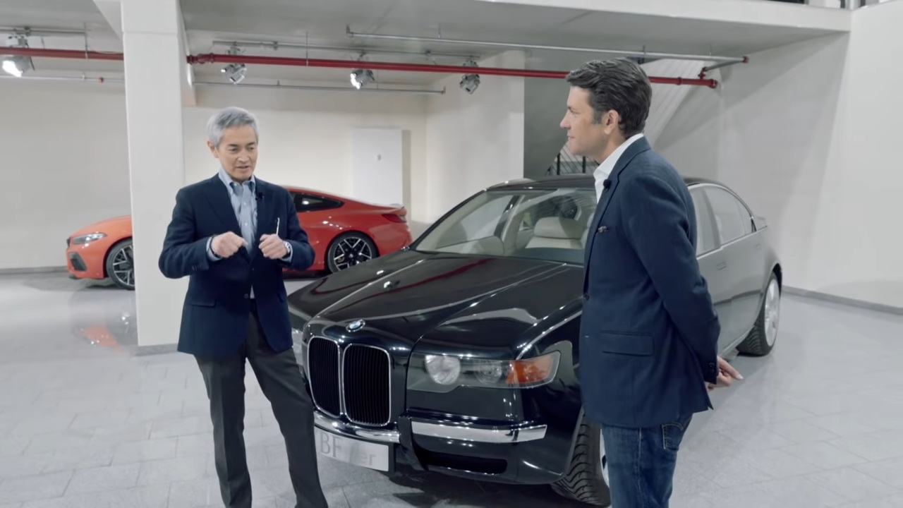 Secret BMW 7-Series Prototype From The ’90s Predicted The Tall Kidney Grille