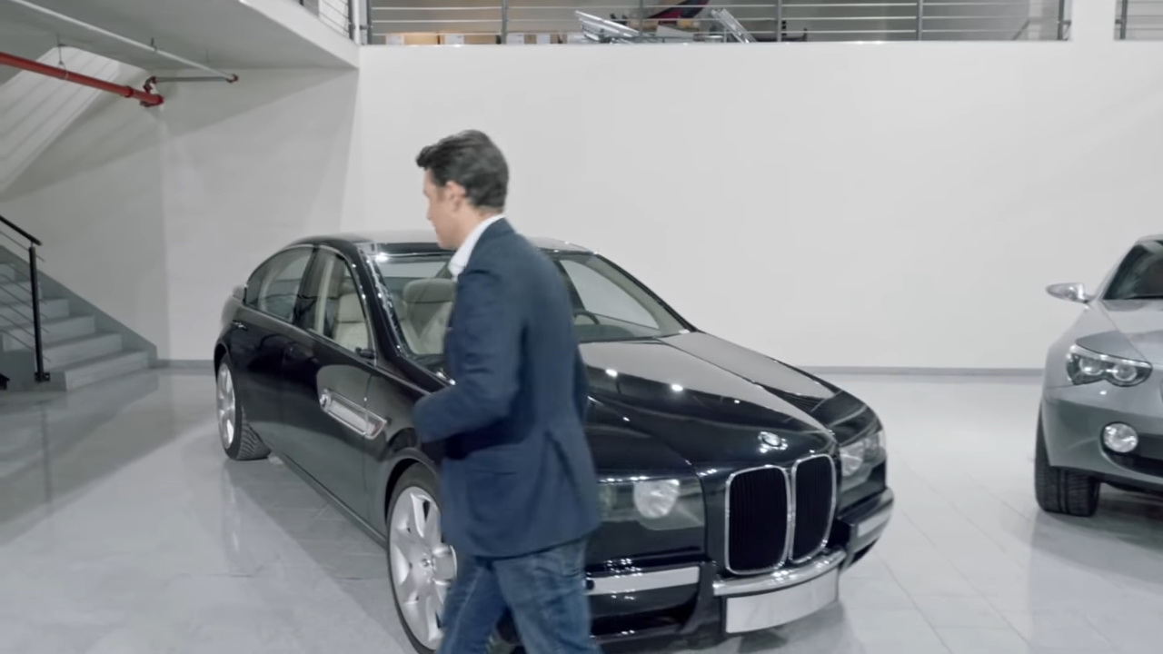Secret BMW 7-Series Prototype From The ’90s Predicted The Tall Kidney Grille