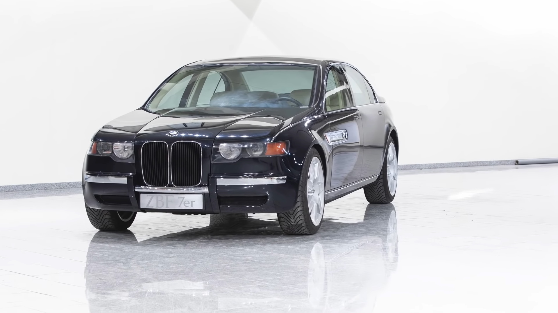 Secret BMW 7-Series Prototype From The ’90s Predicted The Tall Kidney Grille
