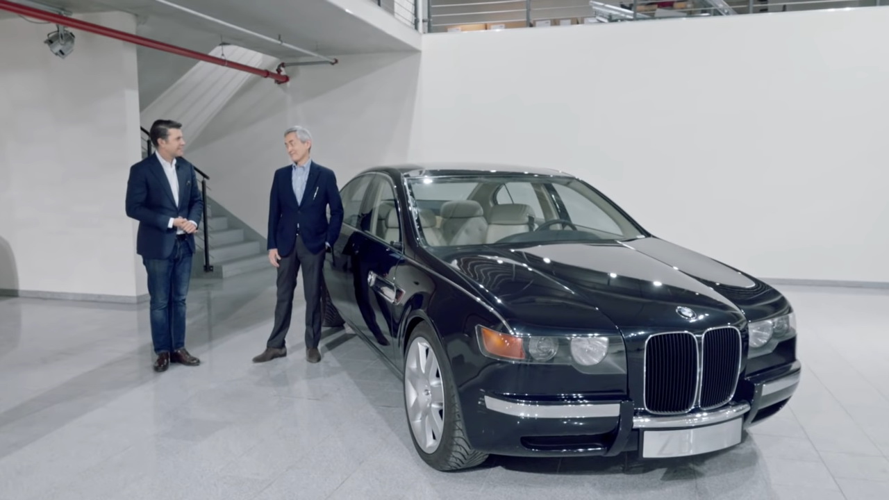 Secret BMW 7-Series Prototype From The ’90s Predicted The Tall Kidney Grille