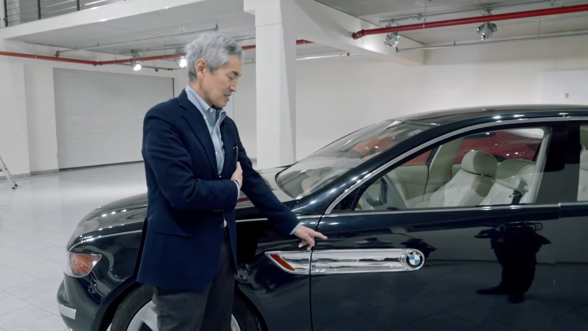 Secret BMW 7-Series Prototype From The ’90s Predicted The Tall Kidney Grille