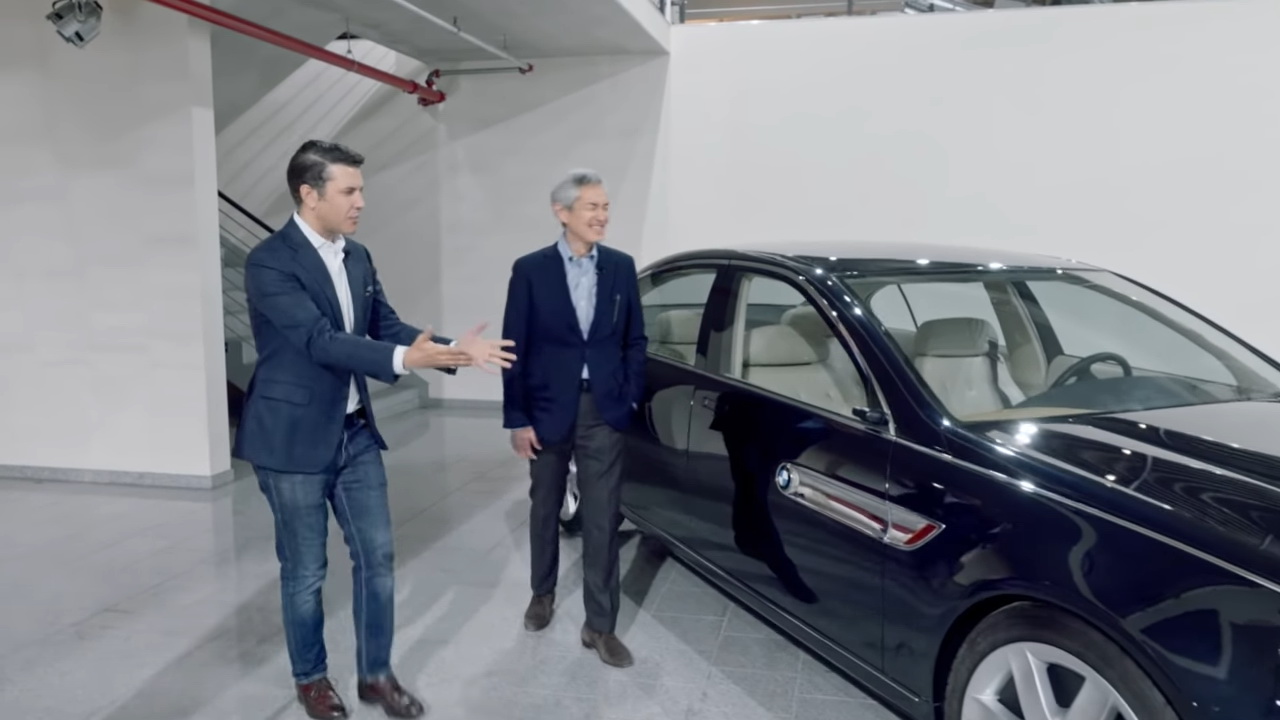 Secret BMW 7-Series Prototype From The ’90s Predicted The Tall Kidney Grille