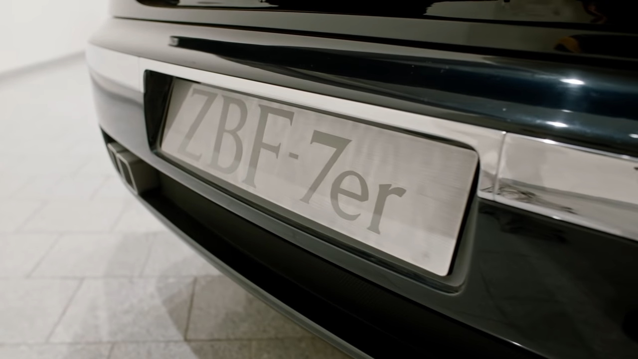 Secret BMW 7-Series Prototype From The ’90s Predicted The Tall Kidney Grille