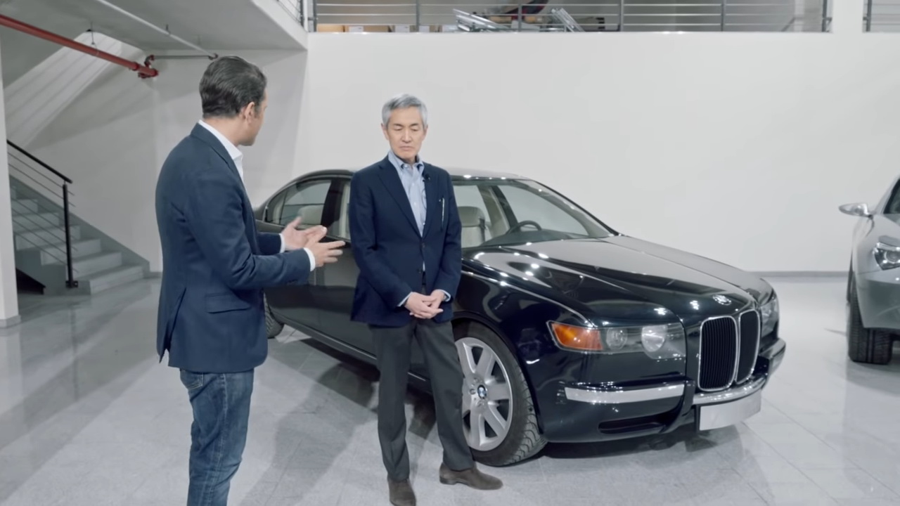 Secret BMW 7-Series Prototype From The ’90s Predicted The Tall Kidney Grille