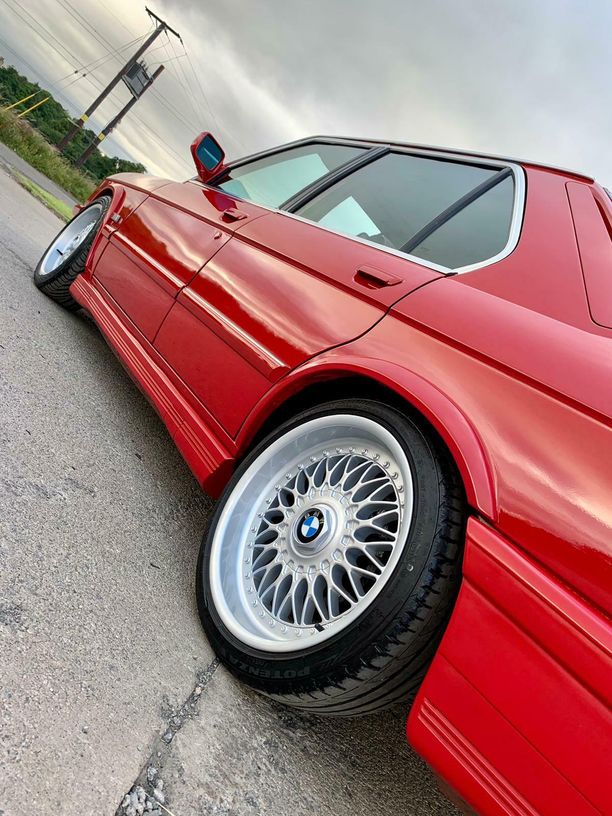 Behind This Shark-Nose 1987 BMW 5-Series Beats A 500HP Mercedes Diesel Six