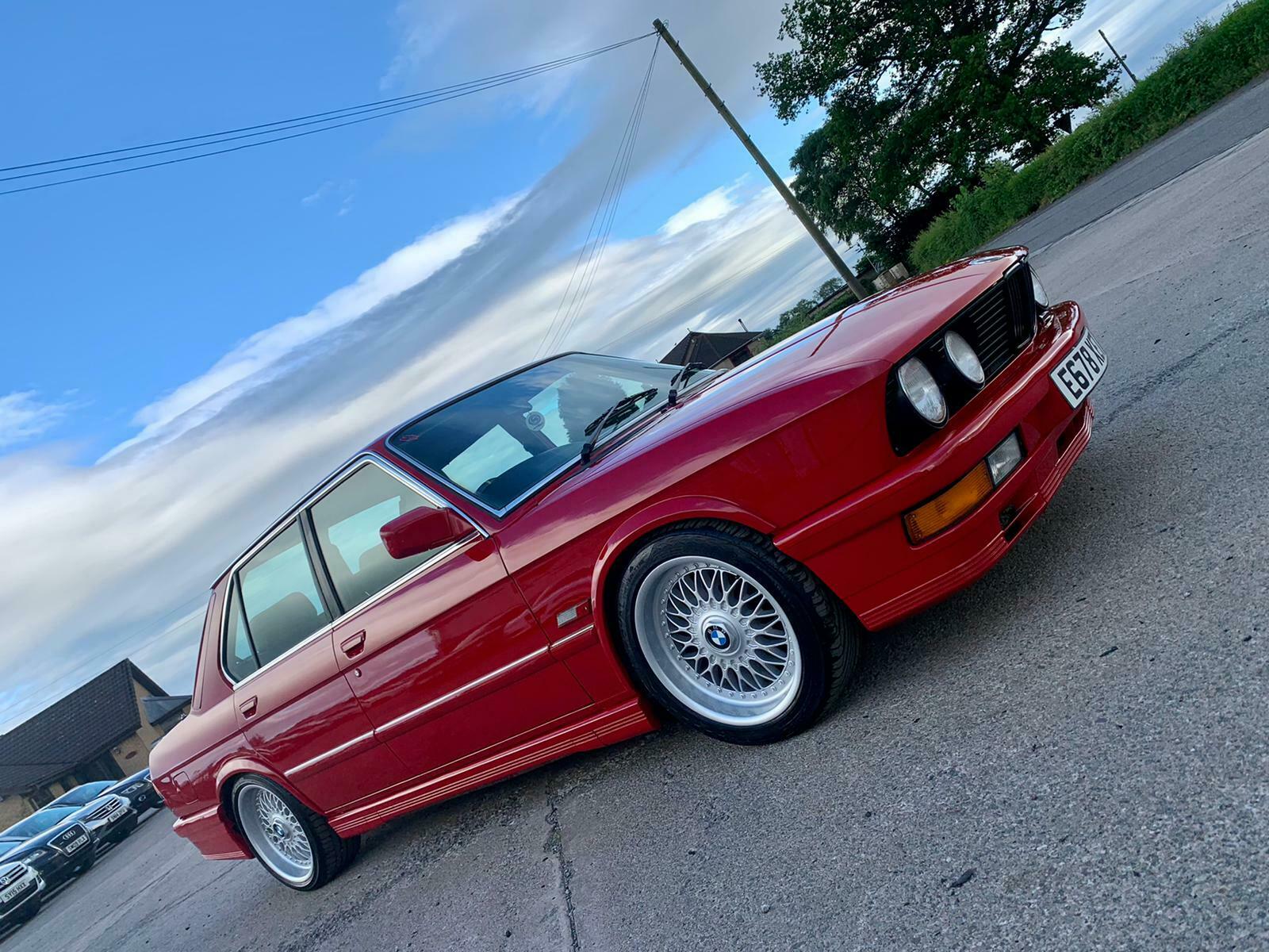 Behind This Shark-Nose 1987 BMW 5-Series Beats A 500HP Mercedes Diesel Six