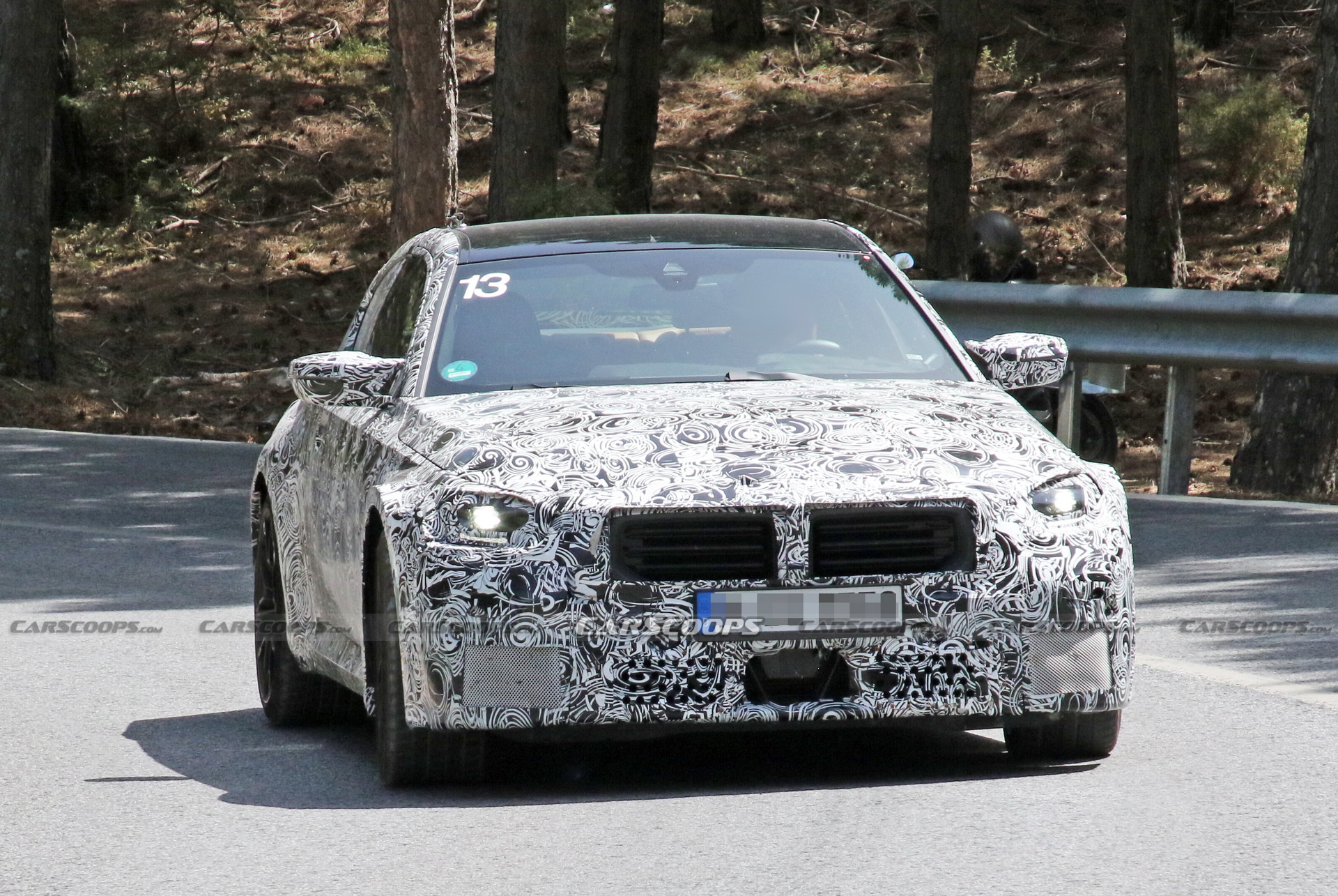 2023 BMW M2 Shows Off New Kidney Grilles In Latest Spy Shots