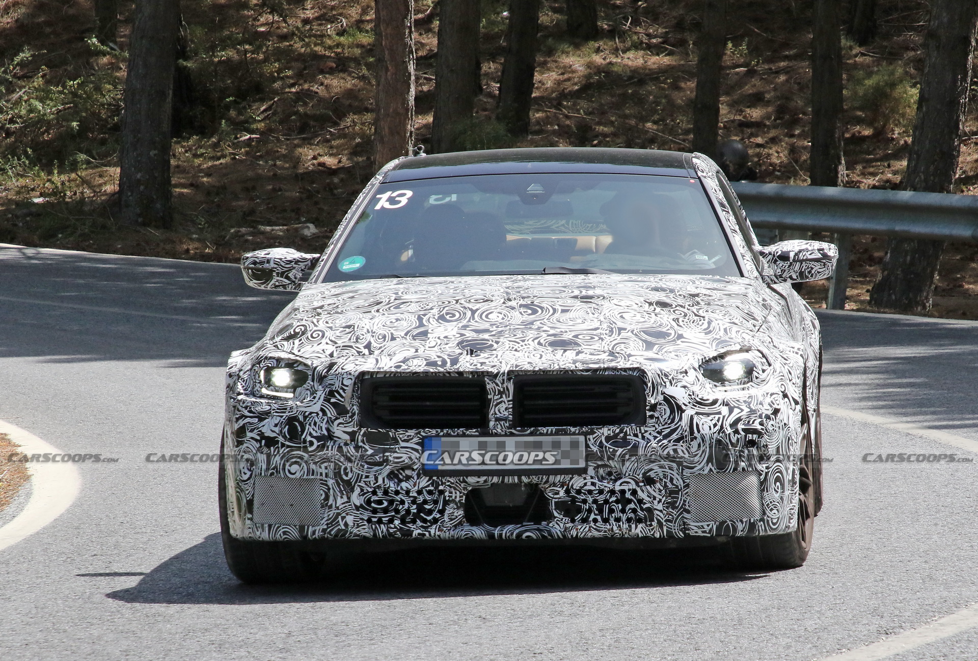 2023 BMW M2 Shows Off New Kidney Grilles In Latest Spy Shots