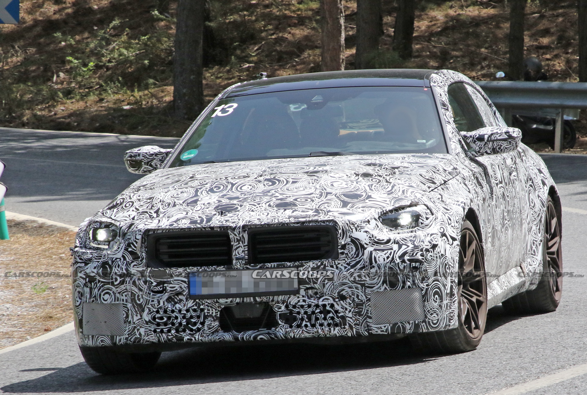 2023 BMW M2 Shows Off New Kidney Grilles In Latest Spy Shots